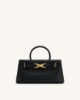 Picture of Elora Woven Tote Bag - Black