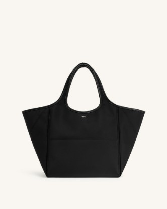 Picture of Eliana Nylon Tote Bag - Black