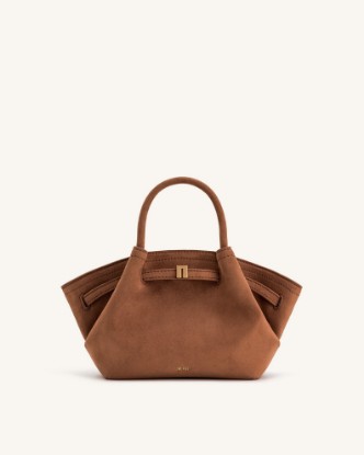 Picture of Hana Mini Faux Suede Tote Bag - Brown
