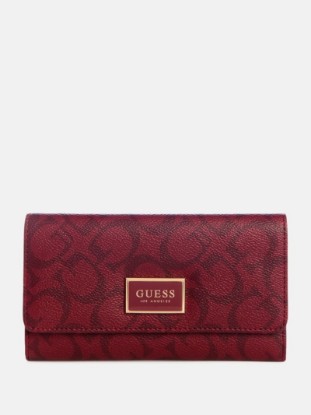 Abree Logo Slim Clutch Wallet