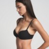 FITS EVERYBODY PUSH-UP BRA | ONYX ON A MODEL FRONT VIEW | COMP | FOCUS: 0.0, 1.0, 0.9
