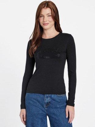 Kyanna Logo Long-Sleeve Tee