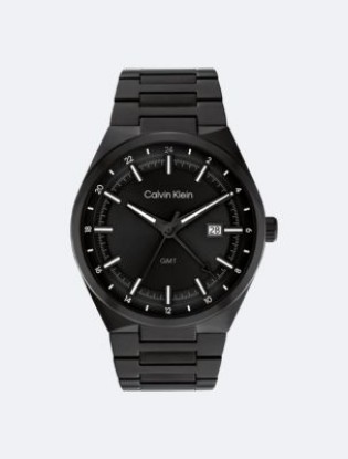 Architectural Multifunction Watch, Black