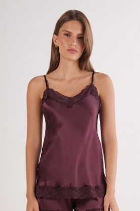 Lace and Silk Top