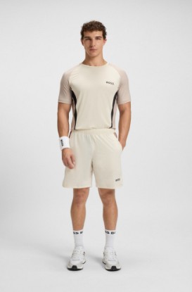 Picture of Active tennis shorts with moisture management Black