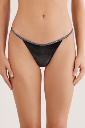 Girls Wanna Glisten ‘80s Style String Thong