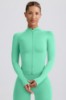 Picture of Define Luxe Zip-Up Jacket in Mint