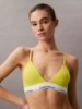 Picture of Icon Cotton Modal Lightly Lined Triangle Bralette Classic White
