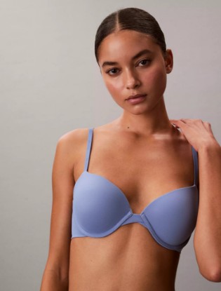 Picture of Perfectly Fit Push-Up Plunge Bra Blue Tulip