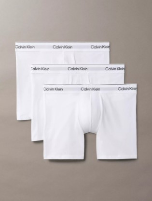 Picture of Icon Cotton Stretch 3-Pack Boxer Brief White