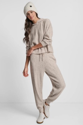 Picture of COZY CABLE SWEATER JOGGER