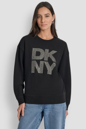 Picture of EMBELLISHED LOGO SWEATSHIRT