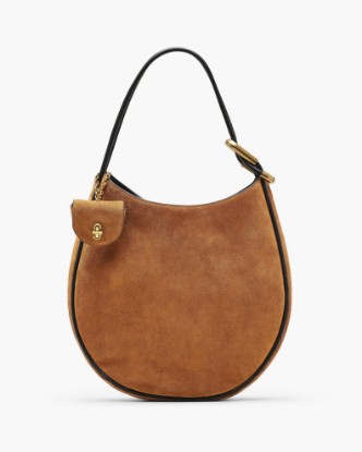 The Suede Large Dual Hobo