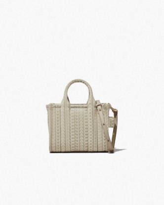 The Monogram Leather Crossbody Tote Bag