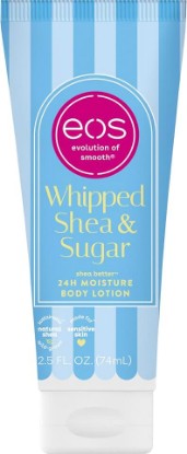 Picture of eos Shea Better Travel Size Body Lotion, Whipped Shea & Sugar, Limited Edition Skin Care, 24-Hour Moisture, Body Lotion for Women, travel size toiletries, Vegan, 2.5 fl oz