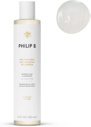 Picture of PHILIP B Weightless Volumizing Shampoo, 7.4 fl. oz. (220 ml) | Removes Oil and Product Build-Up, Adds Extra Body, Bounce and Shine