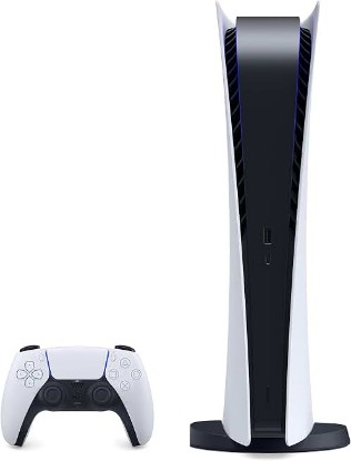 Picture of Sony PlayStation 5 PS5 Disc Version Gaming Console, 4K Blu-ray Player, 16GB GDDR6 Memory, Ultra-High Speed 825GB SSD, WiFi 6, Bluetooth 5.1, 120Hz 8K Output