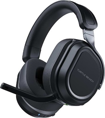 Picture of Turtle Beach Stealth 700 Wireless Multiplatform Gaming Headset for PS5 & PC | PlayStation, PS4, Bluetooth, 60mm Dual Drivers, 80-Hr Battery, Noise-Cancelling Flip-to-Mute Mic, Dual Transmitters, Black