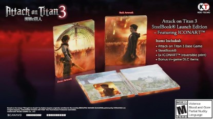 Picture of Attack on Titan 3: SteelBook Launch Edition Featuring ICONART - Xbox Series X