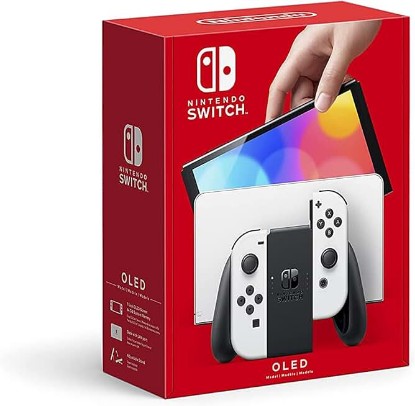 Picture of Nintendo Switch – OLED Model w/White Joy-Con