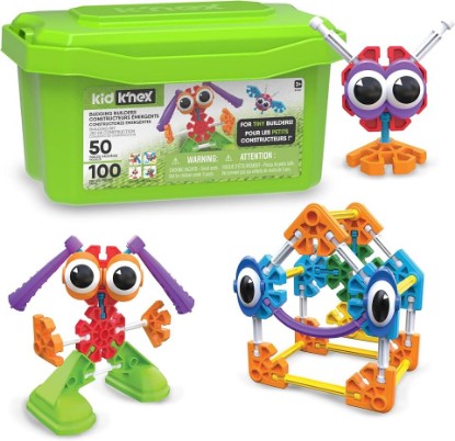 Picture of KID K'NEX - Budding Builders Set ‚ 100 Pieces, Preschool STEM Building, Kid Construction Set, Creative Play ‚ Ages 3+