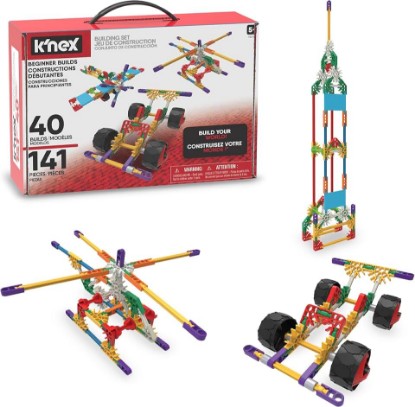 Picture of K'NEX 40 Model Building Set‚ 141 Pieces, STEM Toy, Engineering Play, Creative Construction‚ Ages 5+