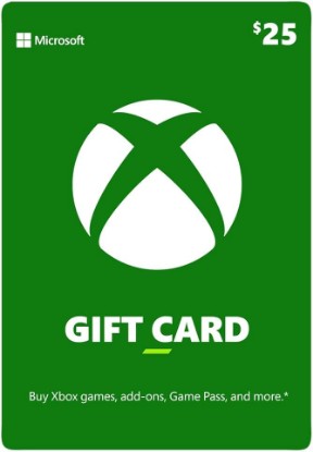 Picture of Xbox Physical Gift Card | $25