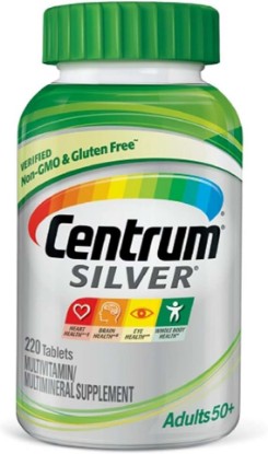 Picture of Centrum Silver Adult Multivitamin / Multimineral Supplement Tablet, Vitamin D3, Age 50+ (220 Count)
