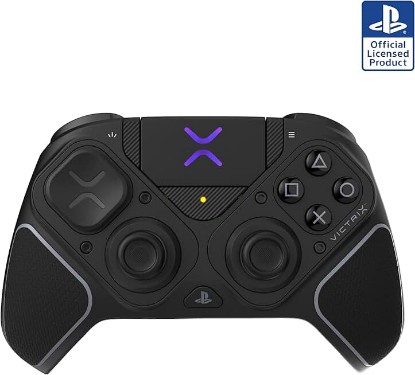 Picture of Turtle Beach Victrix Pro BFG Reloaded Wireless Gaming Controller for PS5 | PS5, PS4, PlayStation, PC, Modular, Fightpad Module, Hall-Effect Sticks, Triggers, 4 Remappable Buttons, Esports, Black