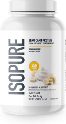 Picture of Nature'S Best Isopure Banana Cream (Zero Carb), 3-Pound Tub