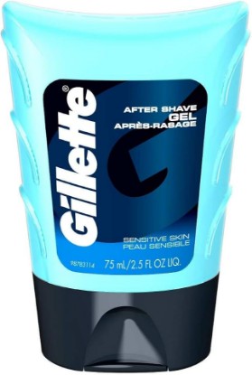 Picture of Gillette After Shave Gel Sensitive Skin 2.5 Fl Oz (Pack of 3)
