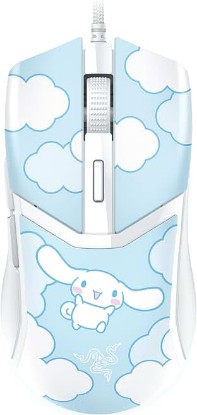 Picture of Razer Cobra Wired Gaming Mouse, 58g Lightweight, Cinnamoroll Edition | Gen-3 Optical Switches, Chroma RGB Lighting Underglow, 8500 DPI Optical Sensor, 100% PTFE Mouse Feet, Speedflex Cable