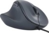 Picture of ELECOM Left Hand Wired USB Ergonomic Shape Mouse, Silent Click, 2000DPI, 5 Buttons, Optical Sensor, Compatible with PC, Mac, Laptop, EX-G, Lsize Black (M-XGL31UBSKBK)