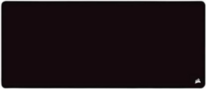 Picture of Corsair MM350 PRO Spill-Proof Cloth Gaming Mouse Pad – Extended XL – Black | 36.6” Length x 15.7” Width, Anti-Fray Stitched Edges, Anti-Skid Rubber, Micro-Weave Fabric, 6mm Thick Construction