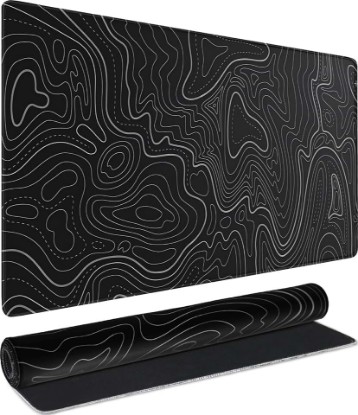 Picture of Large Gaming Mouse Pad, Waterproof Extra Large Mousepad with Stitched Edges | Mouse Pad Gaming, 31.5" x 15.7" Non-Slip Rubber Base Office Extended Big Long Keyboard Pad for Office Gamer Home XXL