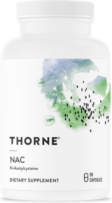 Picture of THORNE NAC, 500 mg N-Acetylcysteine, Amino Acid Supplement, 90 Capsules | Supports Respiratory & Immune Health, Promotes Liver & Kidney Detox*, Gluten, Dairy & Soy-Free, NSF Contents Certified