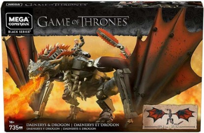 Picture of Mega Construx Game of Thrones Daenerys & Drogon
