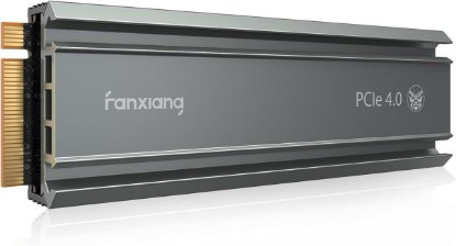 Picture of fanxiang S660 PCIe 4.0 2TB SSD for PS5 with Heatsink, Up to 5000MB/s, NVMe M.2 SSD Internal Gaming SSD NAND SLC Cache Suitable for PS5 Enthusiasts, Technology Enthusiasts, IT Professionals