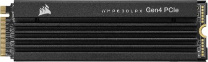Picture of Corsair MP600 PRO LPX 2TB M.2 NVMe PCIe x4 Gen4 SSD - Optimized for PS5 (Up to 7,100MB/sec Sequential Read & 5,800MB/sec Sequential Write Speeds, High-Speed Interface, Compact Form Factor) Black