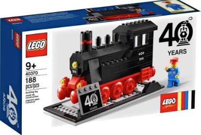 Picture of LEGO 40370 Steam Engine 40 Years Exclusive (188 Pcs)