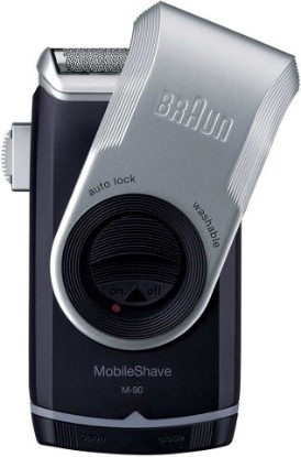 Picture of Brown Shaver Mobile Shave M-90 by Braun