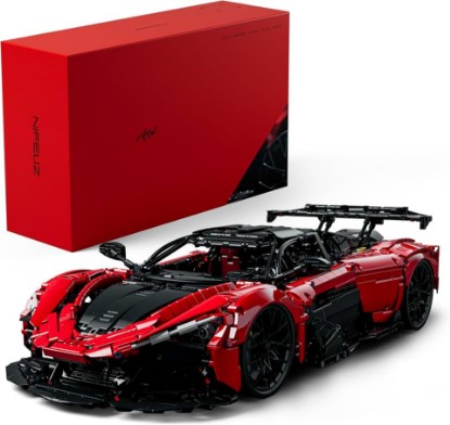 Picture of Nifeliz ASIL Sports Car Building Set, NF10293 | 1:8 Scale Advanced Collectible Car Model Set for Adults, Display Gift for Racing Fans, 4,099 PCS