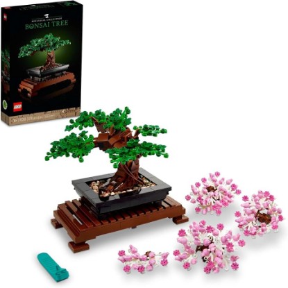 Picture of LEGO Botanicals Bonsai Tree Building Set - Artificial Bonsai Tree Plants for Home Decor, Adults Ages 18+ - Faux, Fake Plants for Table, Desk, Office - Birthday Gift for Men & Women - 10281