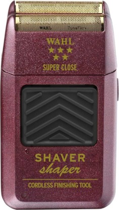 Picture of Wahl Professional 5 Star Shaver/Shaper Cord/Cordless Foil Shaver | Gold TiN Coated Foils for Bump-Free Ultra-Close Shaves on Face, Head & Neckline, 60 Min Runtime, Model 08061-100