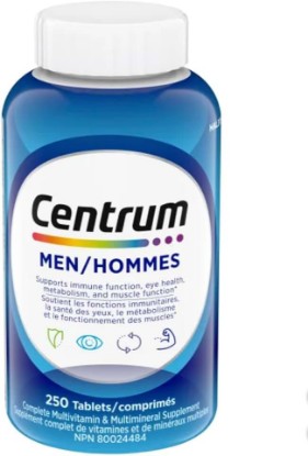 Picture of Centrum Multivitamin/Mineral for Men, 250 Tablets