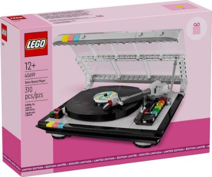 Picture of LEGO 40699 Retro Record Player 310 Piece Limited Edition Limited Edition