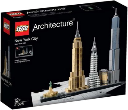 Picture of LEGO (USA Warehouse) 2016 Architecture NEW YORK City 21028, NEW, Hard to FIND, Great Gift!Item#NO: 43E8E-UFE6 C2A22247