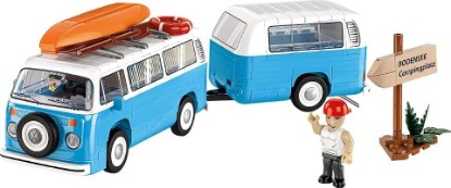 Picture of COBI Action Town Volkswagen Camper Van 1:35 Scale Building Set, 322 Pieces