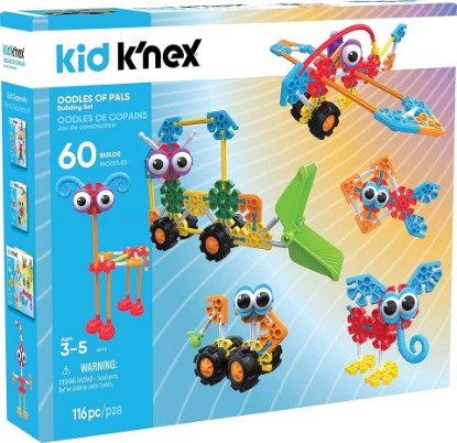 Picture of KID K’NEX – Oodles of Pals Building Set – 116 Pieces – Ages 3 and Up Preschool Educational Toy (Amazon Exclusive)