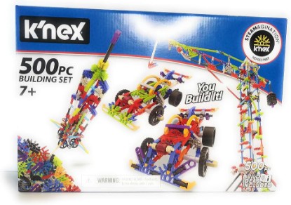 Picture of K'NEX 500 Piece Building Set, 7+ years | Ages 7 and Up, Open-Ended STEM Building Fun